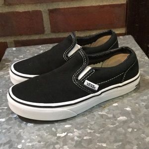 Vans kids classic slip ons